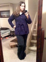 My new coat. Size 16:) Weight around 245.