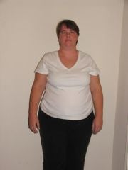 Starting point.  Picture taken 10/28/09

And OH HOW I CAN'T WAIT FOR MY HAIR TO GROW BACK OUT!  I figure that it will start getting some length around about the time that I can actually get banded!