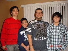 with my Little cousins
