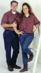 Young and in love!  Our announcement pic.  Again more motivation if where I want to be again.