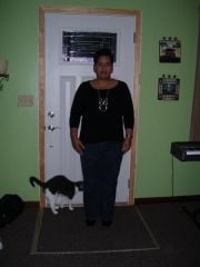 Nov. 11, 2009.  4 Weeks post op.  at 206.  Minus 18.5 since surgery.
