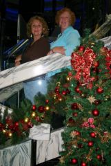 Me and my sister on the cruise.
