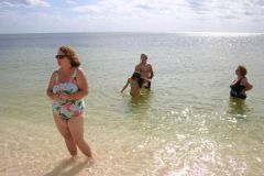 4 months after the band, back in a swimsuit, at the beach in Mexico!