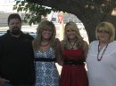 May 09 3 weeks before lap-band surgery at my daughter's (in the red) graduation from high school