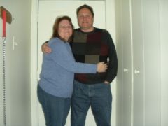 My biggest supporter. 72lbs lighter.