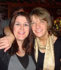 7 weeks post op - I'm on the left, my BFF is on the right.  She had gastric bypass in May 2009.