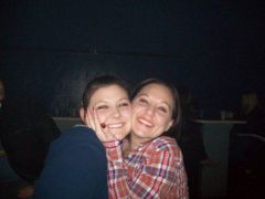 me on the right with my sister