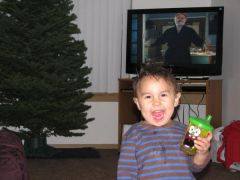 My Monkey with the crazy hair in this pic lol