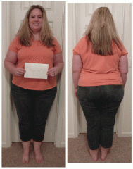 BEFORE
290 pounds