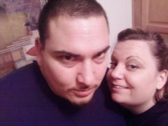 Me and my hunny!!! 30 lbs down