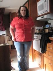 Dont mind the ugly face I wasnt ready for him to take the pic but this is my on my first day to my new job!