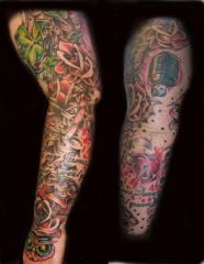 outside of sleeve