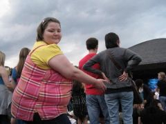 "Look at that muffin top"--cant wait to get rid of that...