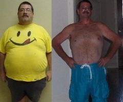Sept 18, 2009 - 365 lbs

August 11, 2010 - 220 lbs