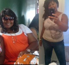Before and Halfway...can't wait to put my After pic up