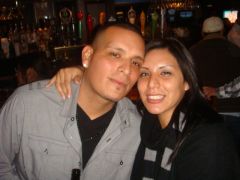 My Sis and I (11-27-10  Me at 220lbs)