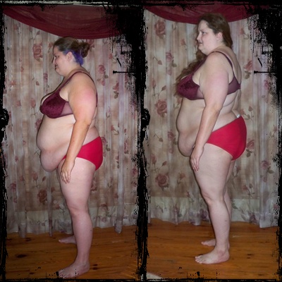 Comparison Pictures 47lbs down!