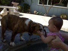 JoJo w/ her piggy
