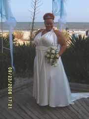 sept2006
Unhappy about how I looked in my wedding video. I cried...Thinking about how I looked like "the Michelin man" *smh*