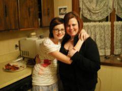 My sister and I
