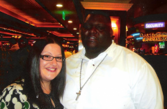 Me and my hubby enjoying the casino!