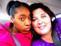 my sister and I
