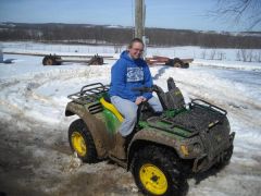 me playin in the mudd!