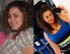 Compare and contrastright picture June/2009 left picture March/2010 270lbs -218lbs