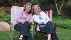 Me, on the left, and my sister in Sedona. 5-15-10