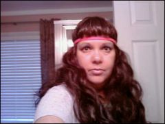 Hippie Wig for 60's party on 3/13/10