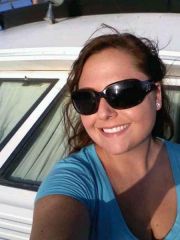 On my mom and step dads boat relaxing 06/17/10