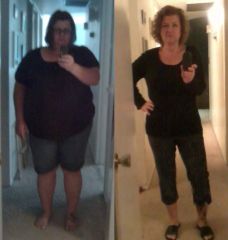 before and now