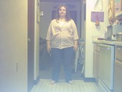These are old, 2006, but this was about the weight I was when I started