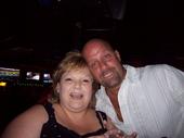 Me with my wonderful supportive husband...who has loved me through thick and thin and has put up with my weight never saying a negative thing about it...I love him so much!