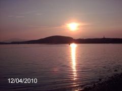 OBAN BAY AT SUNSET