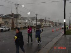 March 13, 2010. St. Pat's 5K, Margate, NJ. 43:36