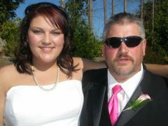 My dad and I at my sisters wedding a couple years ago!