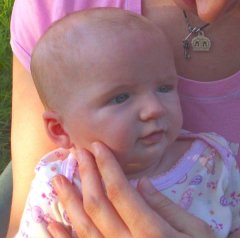 Christina my Granddaughter 3 months August 2008