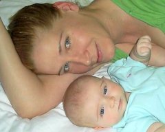 Mommy and Christina Sept 2008