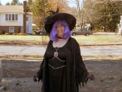 Me in my Witch costume, before a Halloween Party last Sunday
