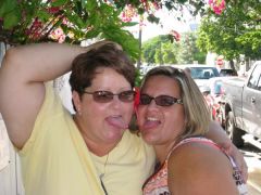 2009 Cruise 260 lbs. Joking around with my bestest friend in he world.