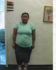 Me before first picture ever taken at the center