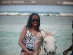 I was disgusted by all the horse manure in the ocean from this bareback ride.Couldn't get my feet up to the horse's ear.