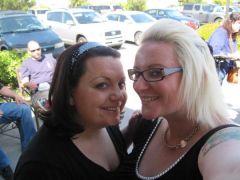 Chrissy and me!