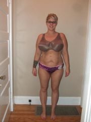 9 months post - 192 lbs size 14