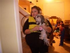 Halloween 2009- At my highest ever 327.