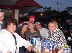 jo and jerry and group at dog house