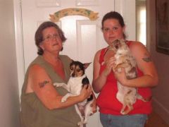 us with my dogs