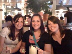 In the middle