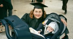 My college graduation in 2002.